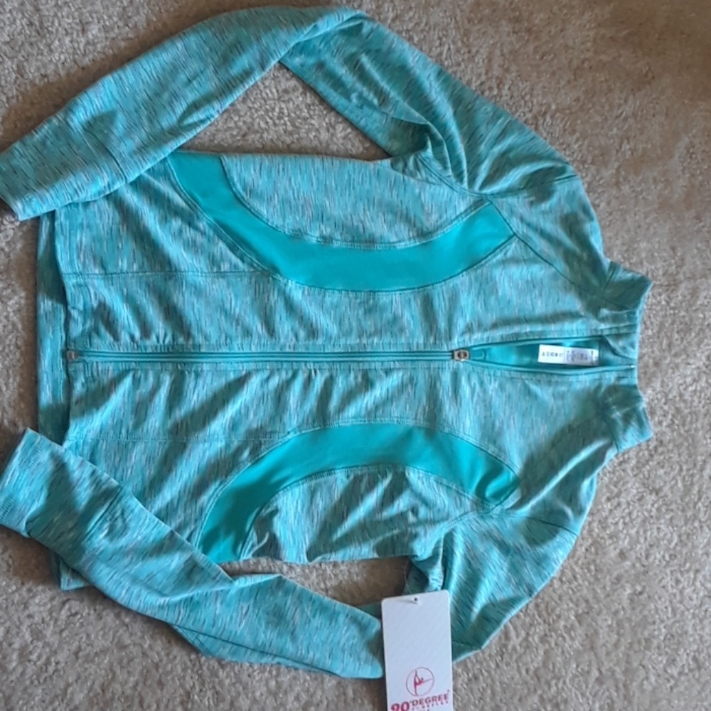 athletic full zip jacket